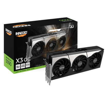 Karta graficzna INNO3D GeForce RTX 5090 X3 OC 32GB GDDR7 DLSS4